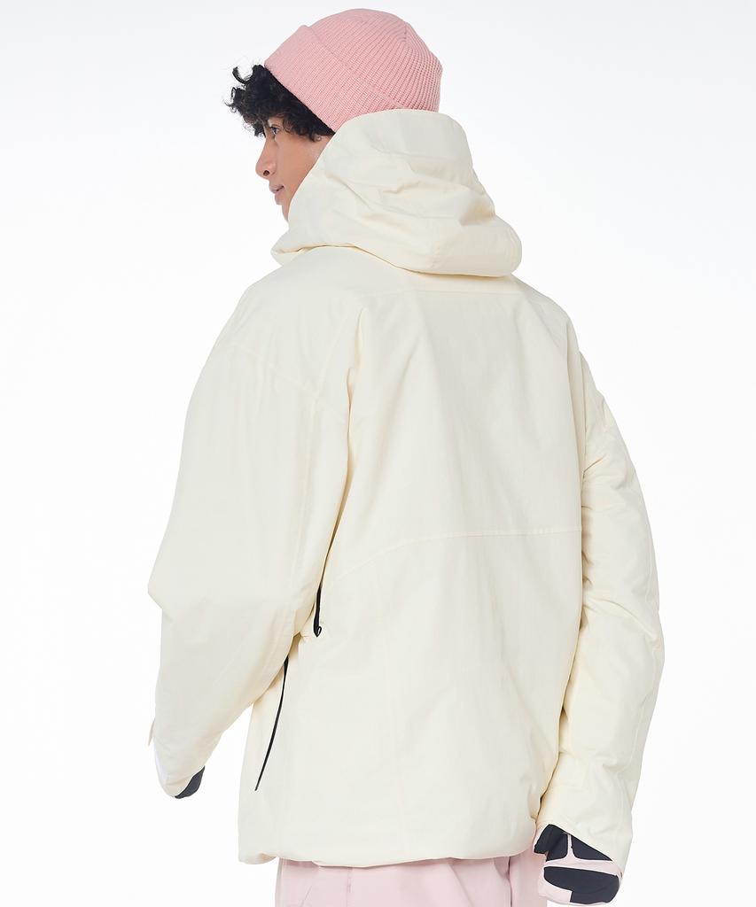 Doll Outerwear 2425 Arte Snowboard Jacket Ivory Unisex