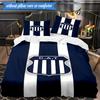 Atletico Talleres Design 3pcs Bedding,Including 1pc Duvet Cover And 2pcs Pillowcases Perfect for Christmas,Ideal for Bedroom, Dormitory
