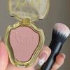 Face Blusher Matte Natural Cheek Tint Brighten Face Waterproof Face Contouring Cosmetics Blush Powder Soft Female Makeup 1pcs