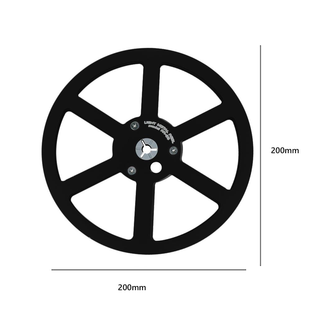 7-дюймовый катушечный магнитофон, аксессуар, 6 отверстий, легкий металлический алюминиевый приемный барабан, пустой алюминиевый диск