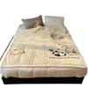 Soft Flannel Throw Blanket Lightweight Warm Bed Blanket For Bedroom Couch