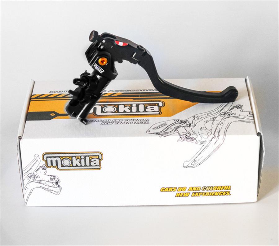 Pair CNC 17.5 RCS Motorcycle Brake Master Cylinder Cable Clutch Radial Brake Pump 22mm Universal For Honda Yamaha Kawasaki Suzuki