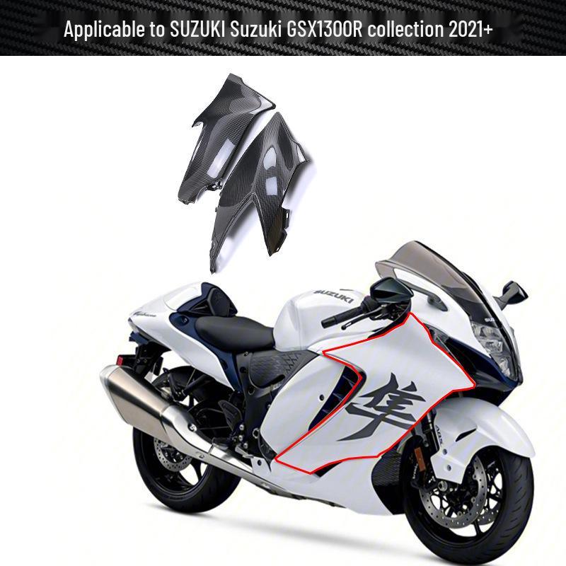 Полный комплект карбоновых обтекателей и крыла для мотоцикла Suzuki GSX1300R Hayabusa