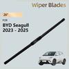 1x Для BYD Seagull 2026 2026 2026 Dolphin Mini Аксессуары Натуральный Каучук Передние Стеклоочистители Лобовое Стекло Окно Щетка