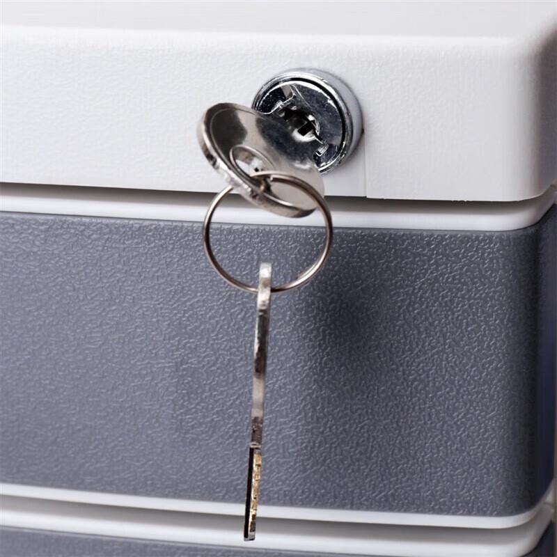 Deli 5-Layer Lockable Desktop Drawer Organizer