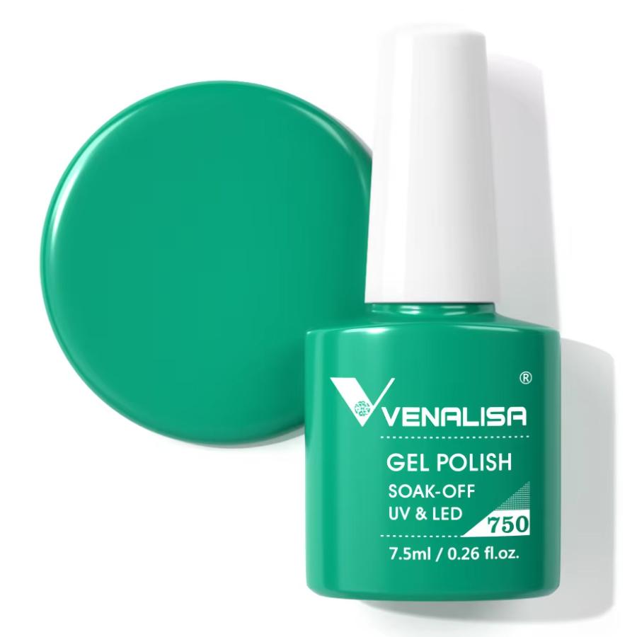 Venalisa Upgraded Gel Nail Polish 7.5ml High Pigmentation Glitter Gel Lacquer Soak Off Nail Art Manicure Gel