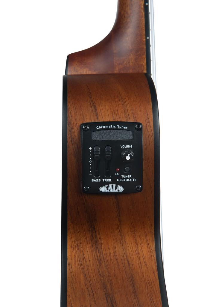 KALA Ukulele Satin Hawaiian Koa Series Hawaiian Core Body Concert Electric Specification KA-KOA-CE [Case Included] []