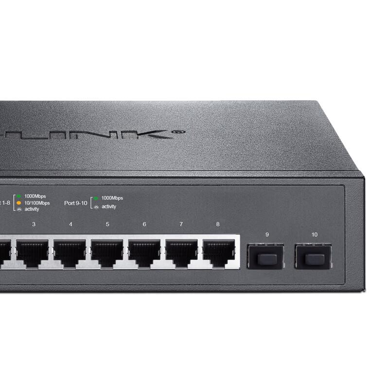 TP-LINK TL-SG3210 8-Port Gigabit Managed Switch