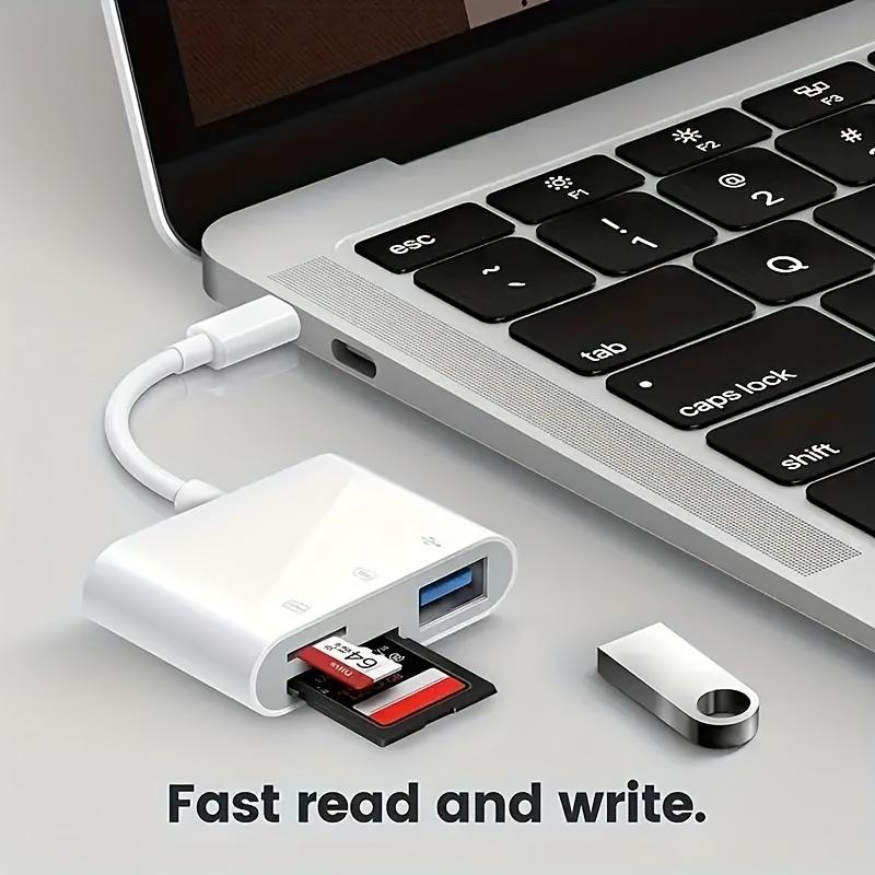 Для типа C к устройству чтения карт SD OTG USB-кабель Адаптер устройства чтения карт Micro SD/TF Адаптер камеры Адаптер карты памяти Передача данных с карты памяти