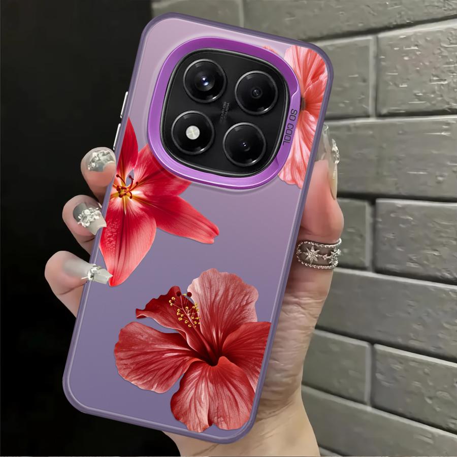 Прозрачный чехол с принтом вишневого цвета для Xiaomi Mi 11 Lite 13T 12T Pro Задняя крышка телефона