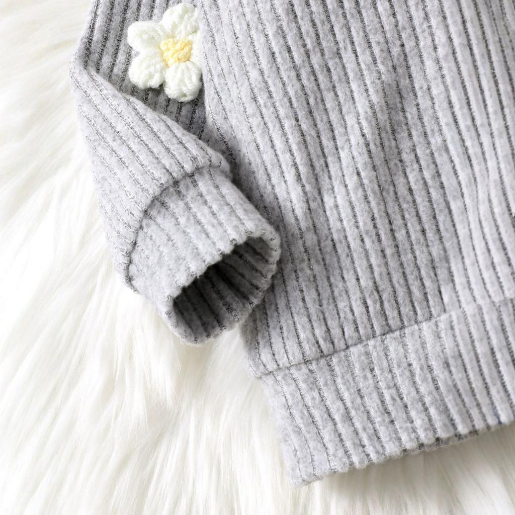 Kids Casual Long-Sleeve Set, Comfortable Daily Wear Outfits