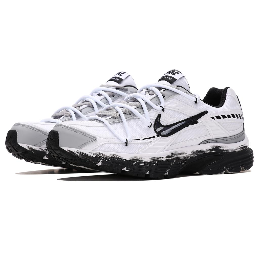 Nike Initiator Cushioning Support Cushioning Support Low top Running Shoes Men's Gray Black 394055-100(Team804-)