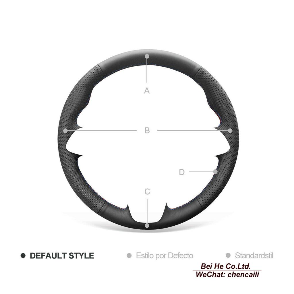Нескользящий черный кожаный замшевый чехол на руль автомобиля своими руками, сшитый вручную, для BMW Z4 E89 2009-2016, интерьер