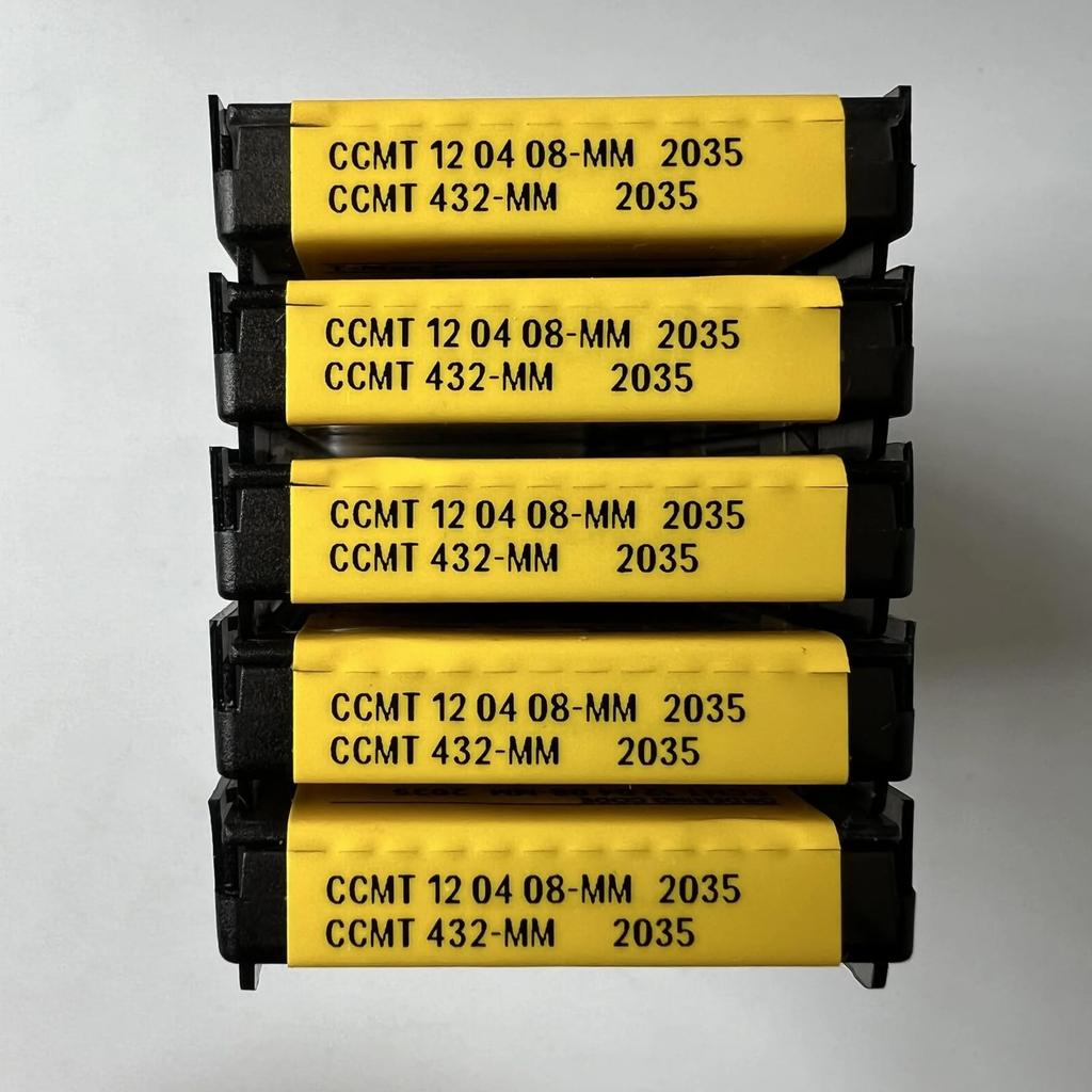 Original Sandvik / CCMT120408-MM 2035 /  CNC Lathe Carbide Blade 10 Pcs