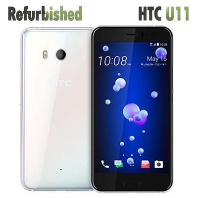 Восстановленный мобильный телефон HTC U11 5,5" 4 ГБ ОЗУ 64 ГБ ПЗУ с одной SIM/двумя SIM-картами