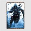 Assasins Creed Metal Sign Garage Decoration Pub Garage Custom Cinema Garage Tin Sign Poster