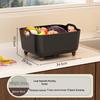 Abdo Large Capacity Stainless Steel Draining Basin
