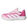 adidas Faito Ткань EL Удобная Модная Универсальная Низкие Детские Повседневные Кроссовки Детские Повседневные Кроссовки Благословение-Розовый Белый Ярко-Розовый JQ9516
