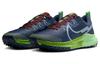 Nike React Pegasus Trail 4 Грозовой Синий Хлорофилл Парковый Зеленый Светлый Бронзовый Синий DJ6158-403