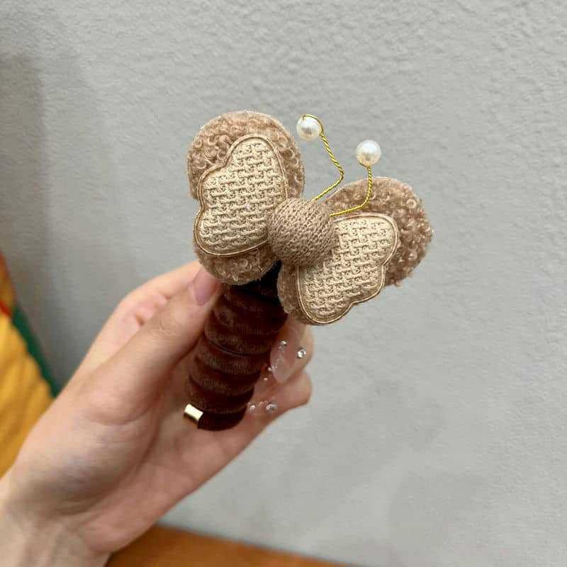 Эластичные резинки для волос для женщин и девочек, однотонные резинки для волос, спиральная катушка, резинка, хвостики, веревка для головы, аксессуары для волос