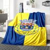 FC Arouca Print Flannel Blanket High Quality Warm Comfortable Cover for All Seasons Perfect for Gifts Home Decor