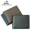 Genuine Leather RFID Accordion Card Holder with Zipper - Multi-Card Slots for Men and Women