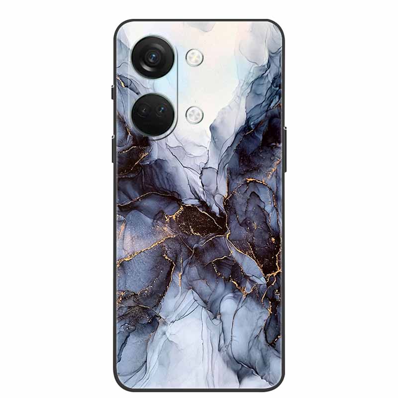 Для One Plus Nord3 5G Чехол Силиконовый Расписной Мягкий Защитные Чехлы для Телефона OnePlus Nord 3 5G 1+ Nord3 TPU Чехлы Мрамор