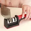 Точилка для ножей Whetstone Sharpening Professional Многофункциональная 3-ступенчатая керамическая точилка для кухонных ножей с нескользящей основой
