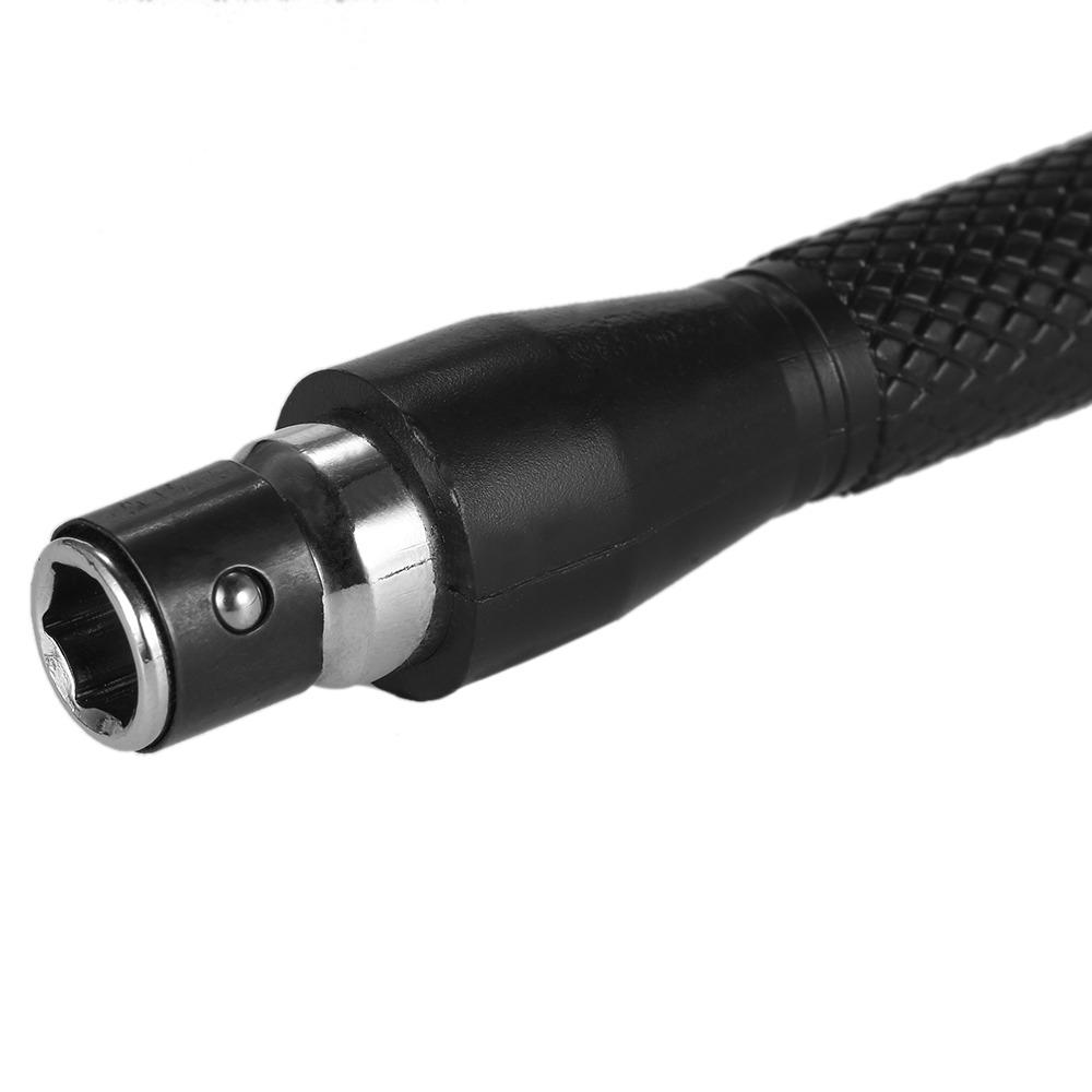 90 Degree Angle L Shaped Wrench 1/4 Inch Hex Shank Socket Wrench Adapter Mechanical Repair