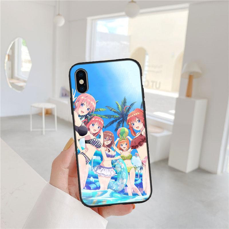 CJ78 Miku Nino Itsuki Nakano Phone Case for Samsung Galaxy S20 S21 S22 Ultra FE + Plus A21S A22 A24 A25 A26 A30 A30S A31