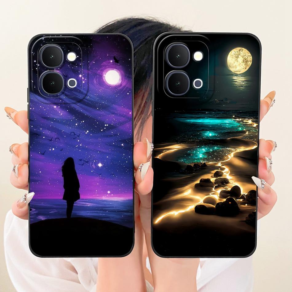For Vivo Y31d Y51 Pro Y500i 2026 Fashion Dusk Beach Painting Phone Case For Vivo Y31D Y51Pro Y500i Soft Silicone Covers Bumpers