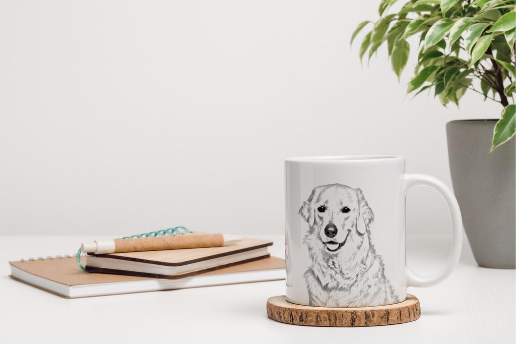 Kuvasz – Cup with a dog, personalized cup with a print | Art-Dog