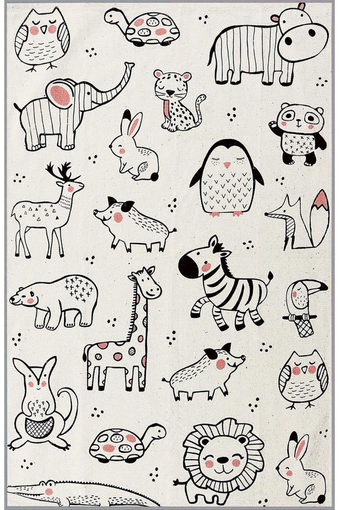 Eliana Home Washable Printed Carpet LNA4025