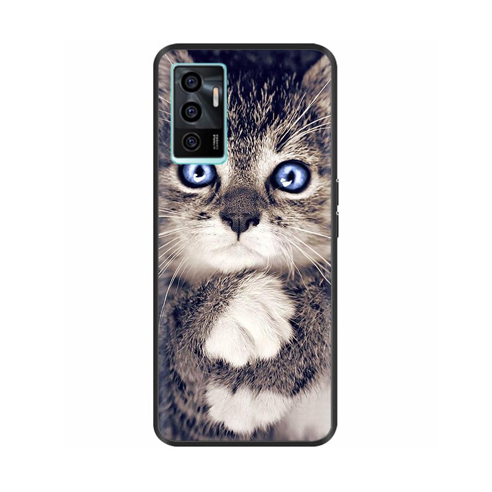 Чехол для vivo V23e Мягкий силиконовый чехол Задняя крышка для vivo V23e 5G Силиконовый чехол для телефона V2126 v 23e vivoV23e Бампер Coque Fundas