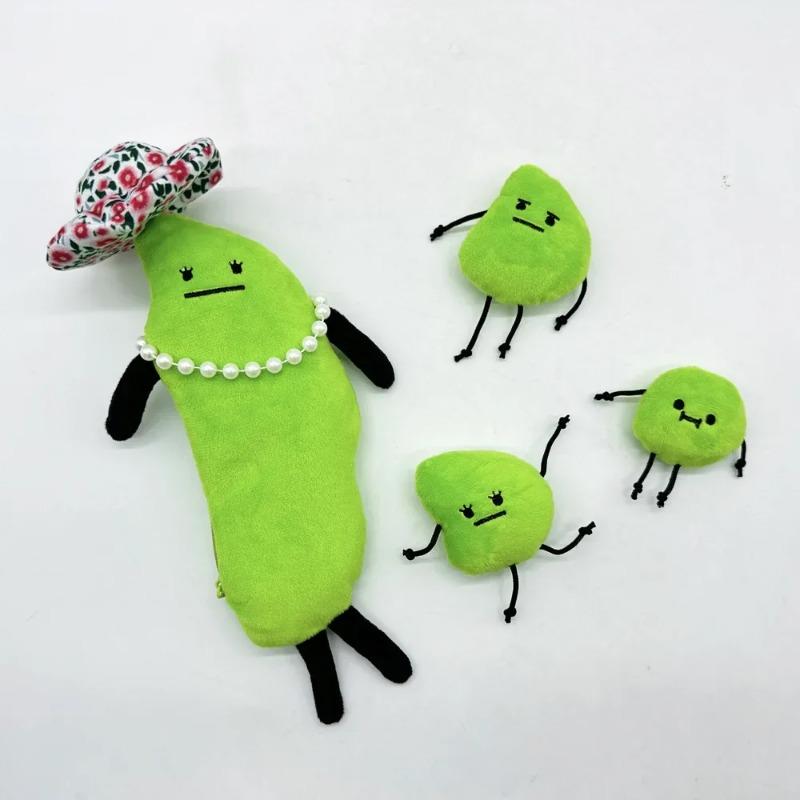 31 см новая плюшевая игрушка Secret Staycation Edamame Family кукла милая мультяшная мягкая игрушка подарок на день рождения Рождество для детей