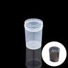 Transparent Plastic Cotton Swab Storage Box Desktop Dust-Proof Makeup Removal Cotton Lipstick Cosmetics Storage Organization