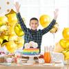 28 шт. шаров, украшения для вечеринки в честь Дня рождения, конфетти, 18 дюймов, фольгированные шары в форме звезд и сердец, украшения для свадьбы, гелиевые шары для вечеринки по случаю рождения ребенка для девочек и мальчиков