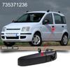 Черная ABS Автомобильная Передняя Левая Наружная Ручка Двери Для Fiat Panda 169 2003-2011 735371236 Наружные Дверные Ручки Автозапчасть