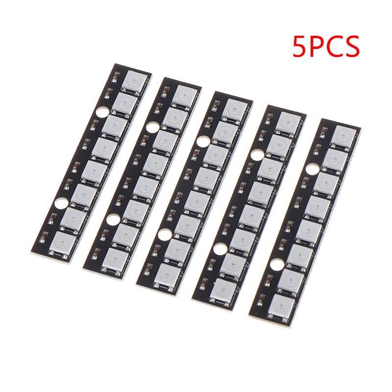 WS2812 5050 8-битный RGB светодиодный модуль со встроенным полноцветным драйвером, плата разработки для Arduino, DIY электроника