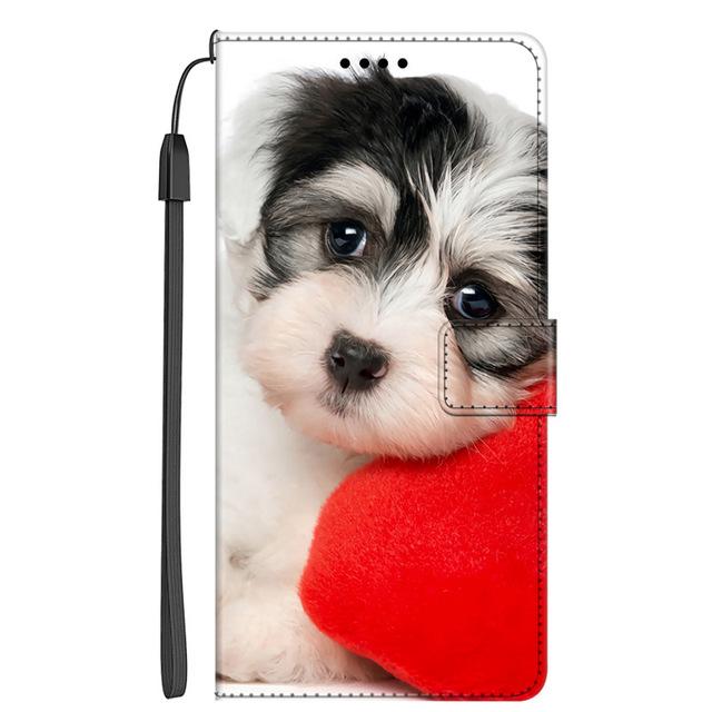 Wallet Book Leather Case For Realme 8 7 6 Pro 5G 4G C15 C11 2021 2021 Phone Cover Flip Stand Cartoon Holder Realme8 Realme7 Capa