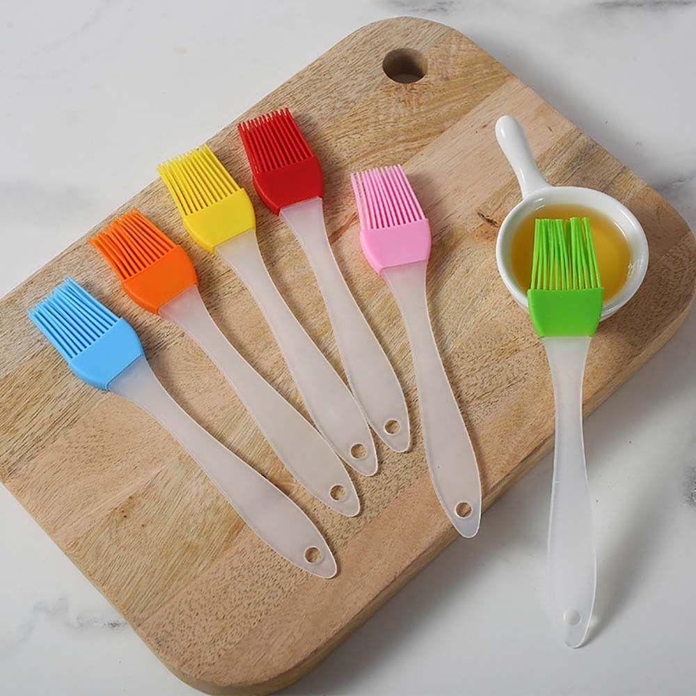 1Pcs Barbecue Silicone Oil Brush High Temperature Resistant Baking Brushes Durable Barbecue Brush