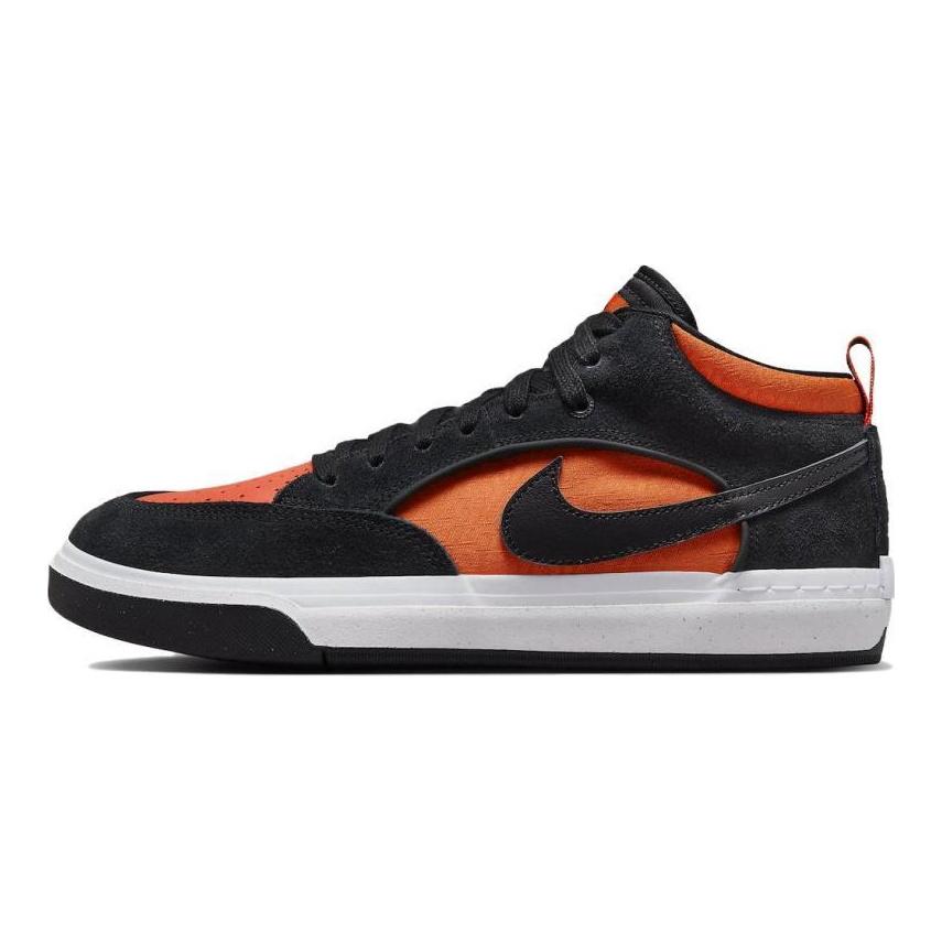 Nike Кеды для скейтборда Sb React Leo Черный Электрооранжевый DX4361-002