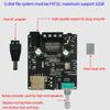 Bluetooth 5.0 Цифровая плата усилителя мощности C50L C100L Стерео 50/100 Вт Двухканальный Бесступенчатая регулировка Модуль усилителя AUX USB Воспроизведение