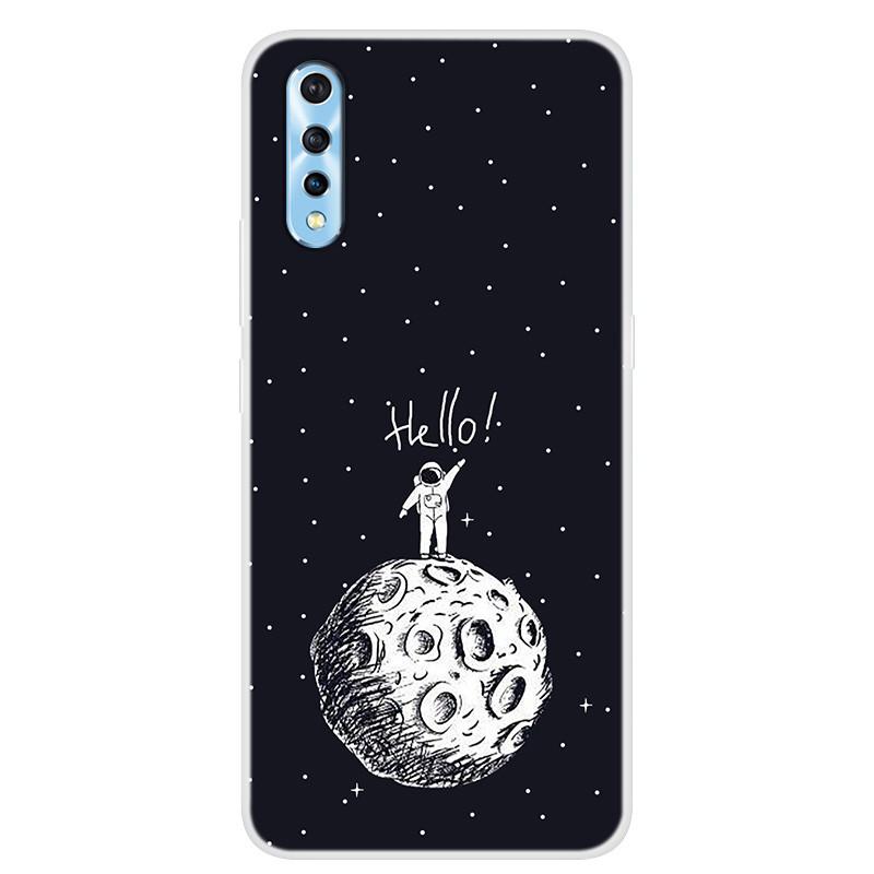 Чехол для Vivo V17 Neo Мягкий силиконовый задний чехол для телефона Vivo S1 1907 6,38" Для Vivo V17Neo V 17 neo 1907 Чехлы Бампер Capa