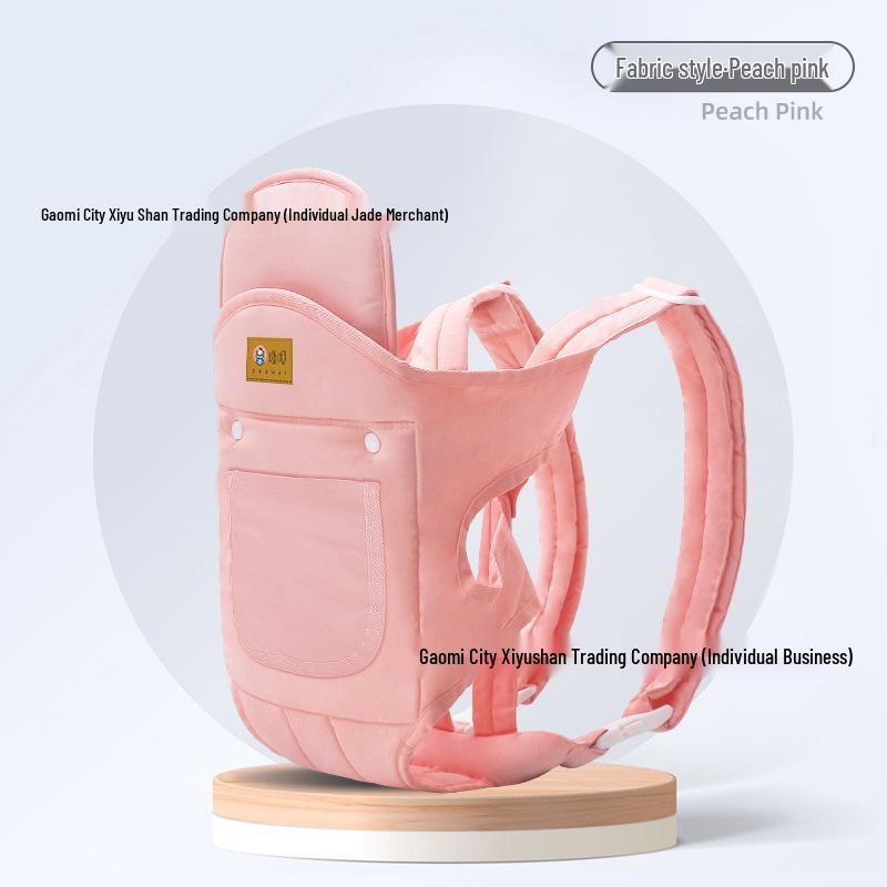 Всесезонный рюкзак-кенгуру для велопрогулок: Двойное горизонтальное и фронтальное/заднее использование, успокаивает ребенка для сна без помощи рук.