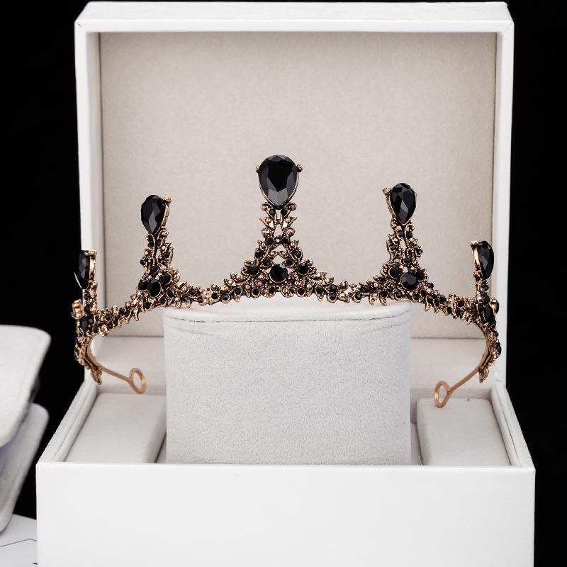 Корейский свадебный венец, новый простой свадебный аксессуар из марли, роскошная барочная корона принцессы