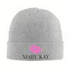 Спросите меня о теплой вязаной шапке Mary Kay, модной шапке-боннет, осенне-зимней уличной шапке-бини для мужчин, женщин, взрослых