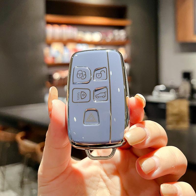 Для Land Rover Чехол для ключа Discovery Sport Range Rover Evoque Freelander Defender Jaguar Чехол с пряжкой