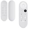 Защитный чехол kwmobile Google Chromecast 2020 4K Chromecast 2022 HD, совместимый с пультом дистанционного управления, задняя крышка, силиконовый мягкий белый / -
