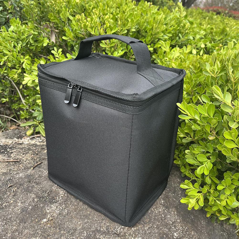 Butane Fuel Canister Cover Anti-Collision Gas Tank Protective Bag with Handle Portable Gas Tank Storage Bag for Outdoor Camping